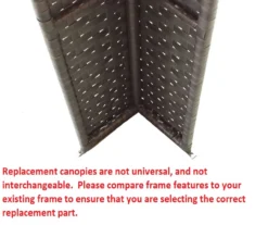 Riviera Sonoma Gazebo Midnight Blue Trellis Replacement Canopy -Home Furnishing Store 810549316 7