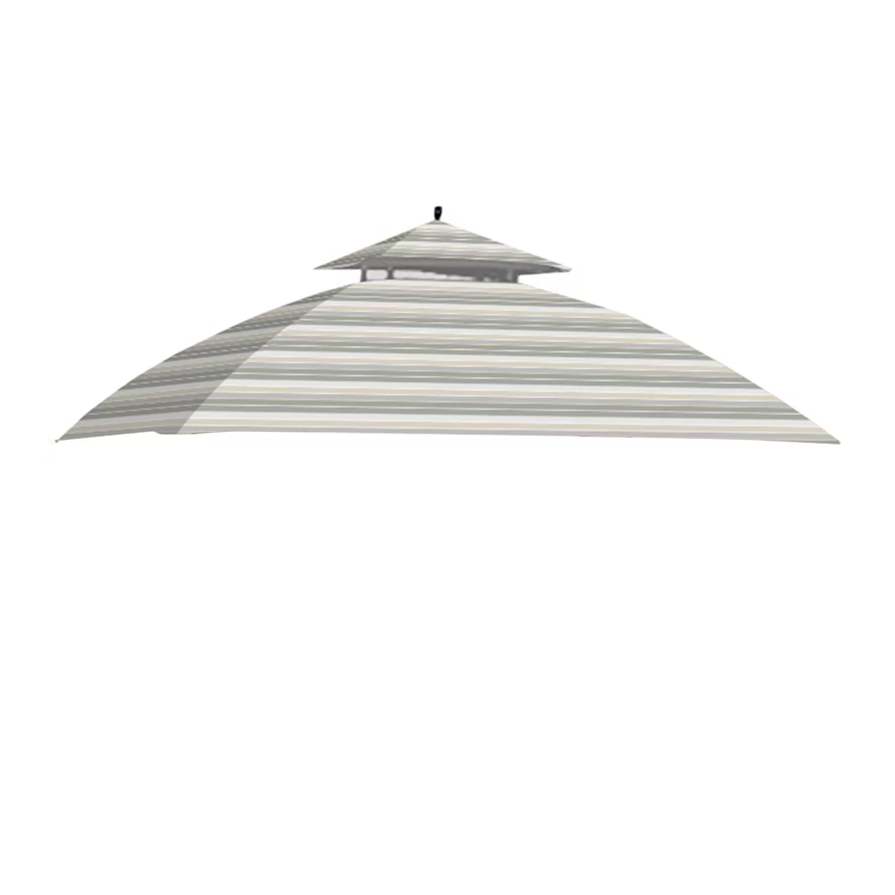 Windsor Grill Gazebo Stone Stripe Replacement Canopy 1 Windsor Grill Gazebo Stone Stripe Replacement Canopy