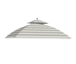 Windsor Grill Gazebo Stone Stripe Replacement Canopy 24 Windsor Grill Gazebo Stone Stripe Replacement Canopy -Home Furnishing Store 810549394 11
