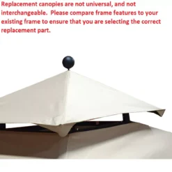 Windsor Grill Gazebo Stone Stripe Replacement Canopy 22 Windsor Grill Gazebo Stone Stripe Replacement Canopy -Home Furnishing Store 810549394 7