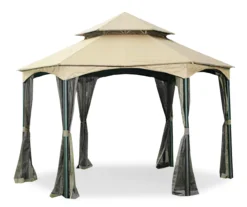 Southbay Gazebo Beige Replacement Canopy -Home Furnishing Store 810549395 71