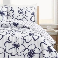 Scandinavian Floral Quilt Set -Home Furnishing Store 810553020 31