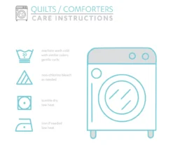 Hygge White & Taupe Geometric Full/Queen 3-Piece Quilt Set 15 Hygge White & Taupe Geometric Full/Queen 3-Piece Quilt Set -Home Furnishing Store 810553066 41