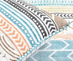 Hygge Geometric Reversible 3-Piece Quilt Set -Home Furnishing Store 810553241 31