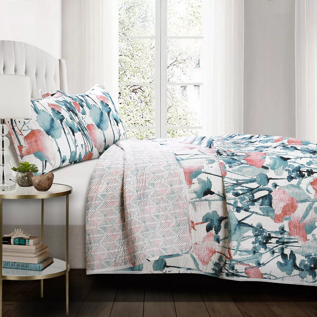 Zinnia Floral Quilt Set 9 Zinnia Floral Quilt Set - Image 9