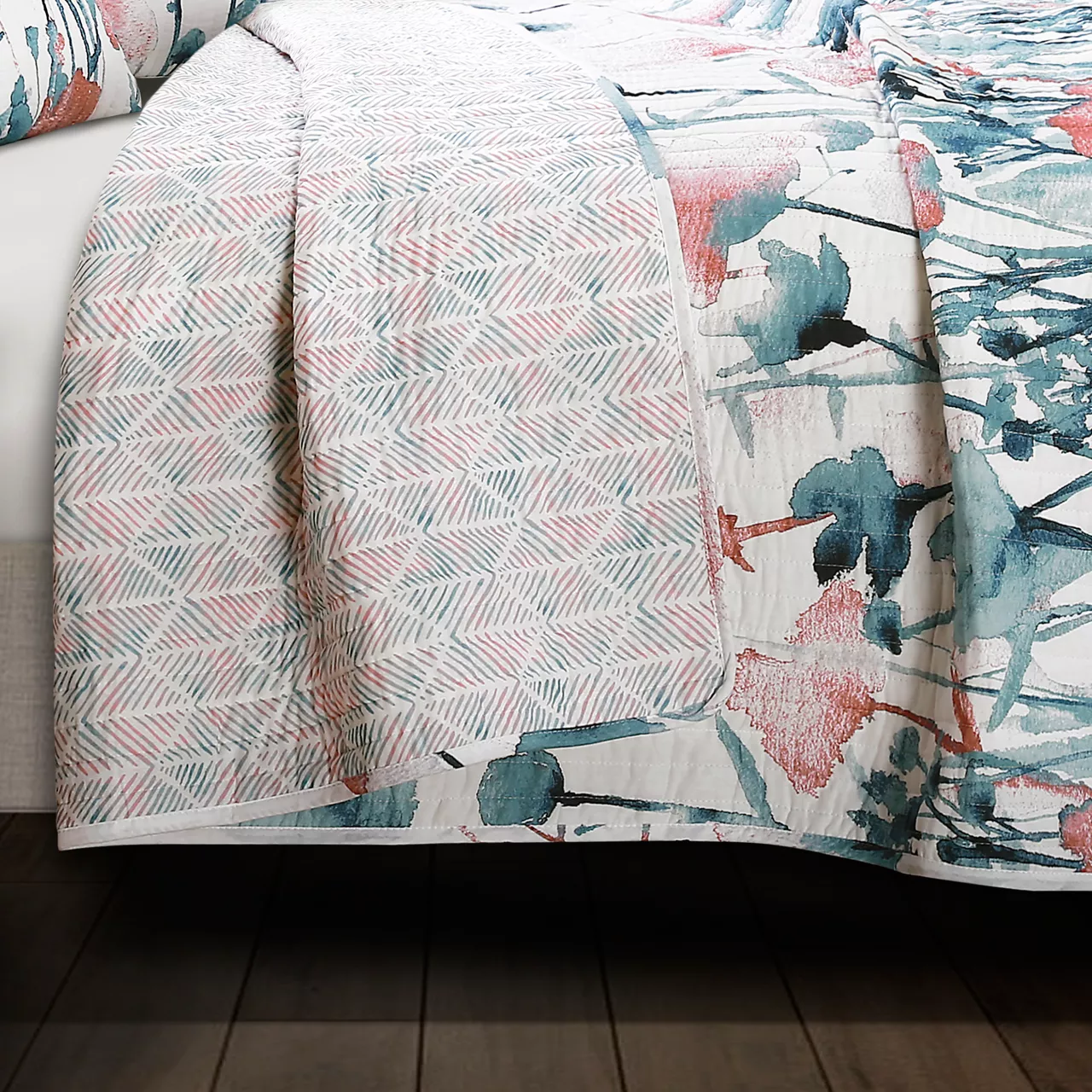 Zinnia Floral Quilt Set 7 Zinnia Floral Quilt Set - Image 7