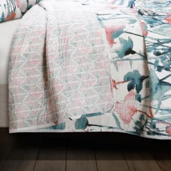 Zinnia Floral Quilt Set 30 Zinnia Floral Quilt Set -Home Furnishing Store 810553288 31