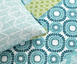 Bohemian Stripe Reversible 3-Piece Quilt Set -Home Furnishing Store 810553315 41