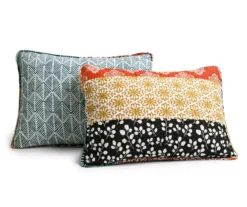 Bohemian Stripe Reversible 3-Piece Quilt Set -Home Furnishing Store 810553317 3