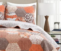 Briley Geometric Hexagon Reversible 3-Piece Quilt Set 18 Briley Geometric Hexagon Reversible 3-Piece Quilt Set -Home Furnishing Store 810553323 21
