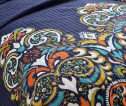 Clara Floral Reversible 3-Piece Quilt Set 36 Clara Floral Reversible 3-Piece Quilt Set -Home Furnishing Store 810553332 3