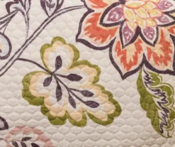 Aster Floral Reversible 3-Piece Quilt Set 16 Aster Floral Reversible 3-Piece Quilt Set -Home Furnishing Store 810553346 2