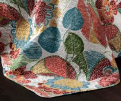 Layla Floral Reversible 3-Piece Quilt Set -Home Furnishing Store 810553409 3