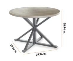 Broyhill Sandpointe Steel Round Patio Dining Table -Home Furnishing Store 810554377 99 2