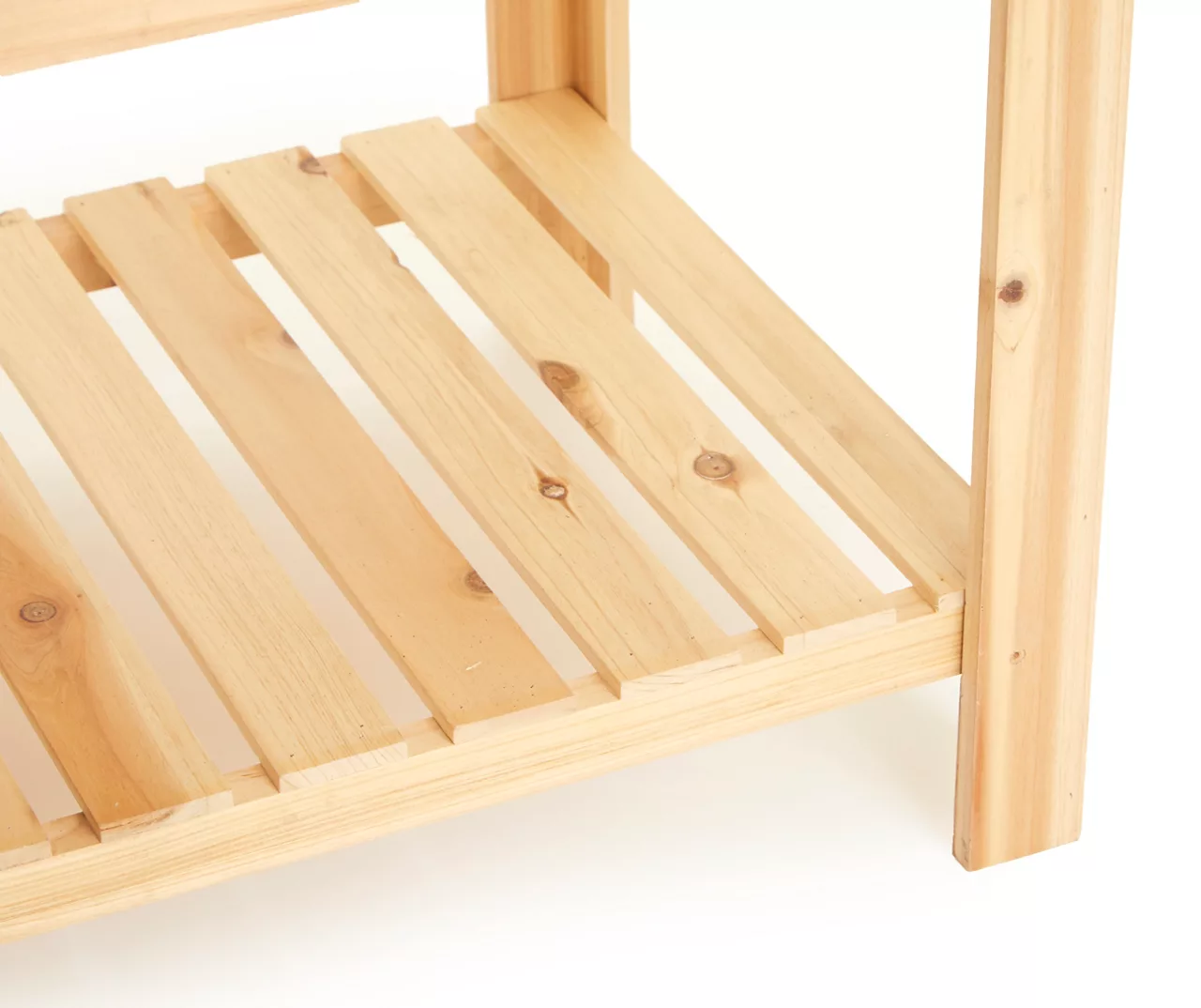 47.6" Wood Raised Garden Bed With Shelf 4 47.6" Wood Raised Garden Bed With Shelf - Image 4