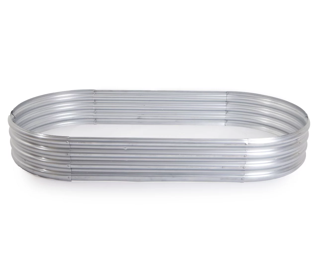 70.9" Oval Galvanized Raised Garden Bed 1 70.9" Oval Galvanized Raised Garden Bed