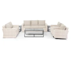 Broyhill Eagle Brooke All-Weather Wicker Cushioned Patio Sofa 35 Broyhill Eagle Brooke All-Weather Wicker Cushioned Patio Sofa -Home Furnishing Store 810557273 810557274 810557275