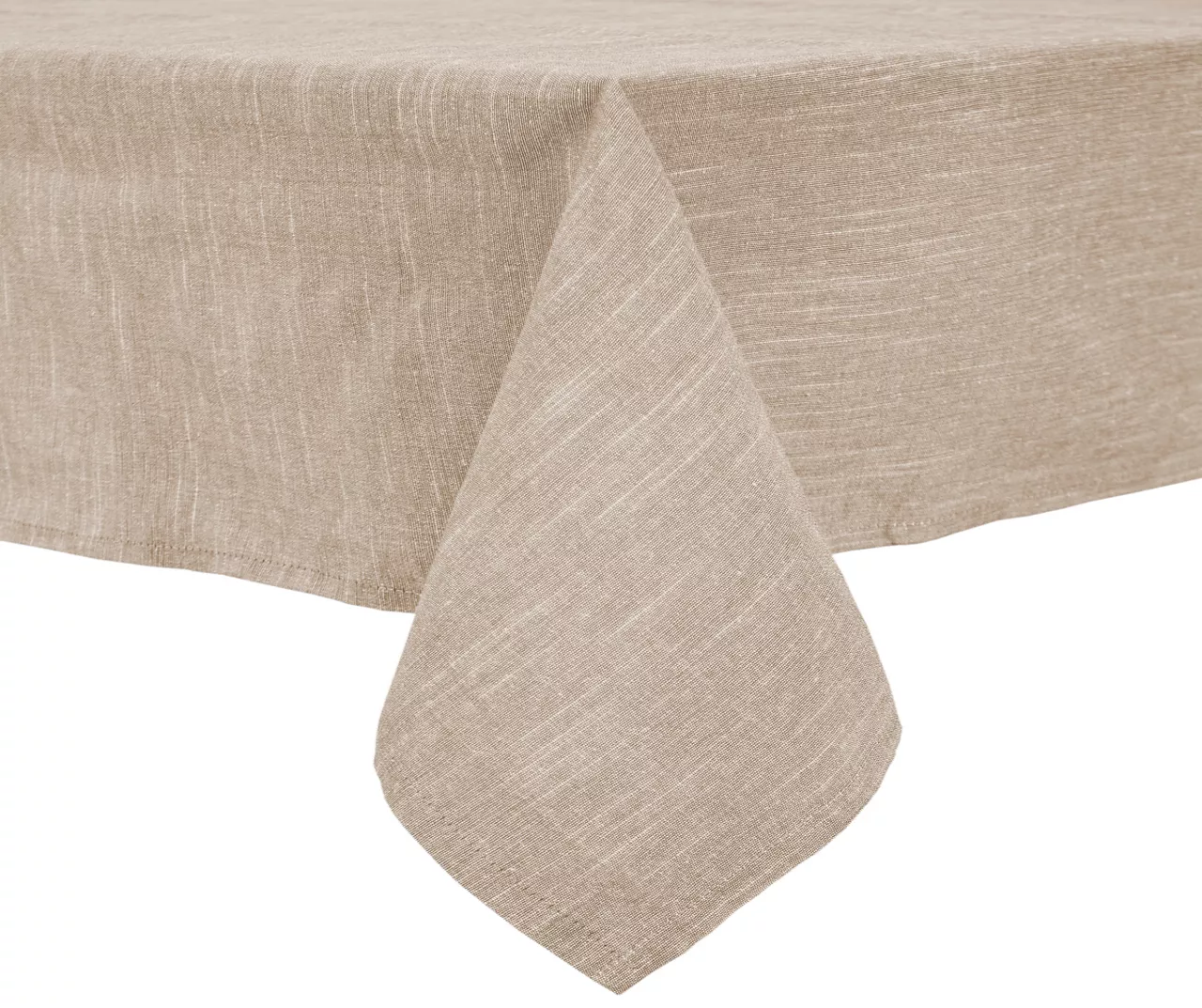 Cuisinart Tan Texture-Stripe Fabric Tablecloth 2 Cuisinart Tan Texture-Stripe Fabric Tablecloth - Image 2