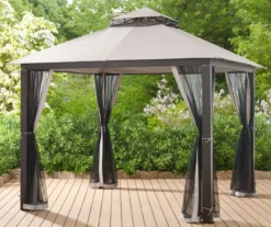 10' X 10' Woodson Soft Top Gazebo -Home Furnishing Store 810559951 2