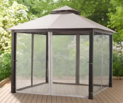 10' X 10' Woodson Soft Top Gazebo -Home Furnishing Store 810559951 3