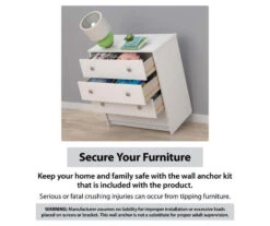 Ivory Oak 3-Door Storage Wardrobe -Home Furnishing Store 810561398 6