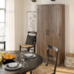 Seven Hills Columbia Walnut 2-Door Storage Cabinet -Home Furnishing Store 810563167 41