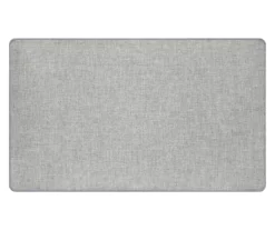 Gray Jacquard Kitchen Mat, (18" X 30")