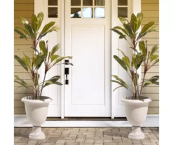 Glitzhome Plastic Urn Planters, 2-Pack 18 Glitzhome Plastic Urn Planters, 2-Pack -Home Furnishing Store 810565981 3