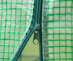 74.75" Green PE & Metal Single Shelf Walk-In Greenhouse -Home Furnishing Store 810565996 6