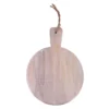 Round Mango Wood Cutting Board, (10")