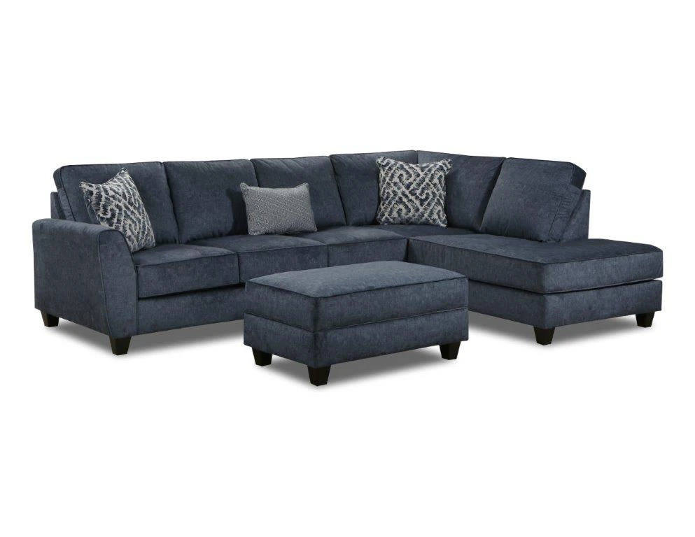 Dancaster Navy Storage Ottoman 6 Dancaster Navy Storage Ottoman - Image 6