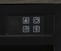 54" Gray Electric Fireplace Console -Home Furnishing Store 810570726 3