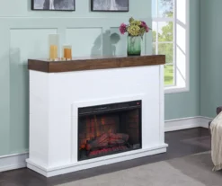 62" Grand Shiplap & Beam Electric Fireplace -Home Furnishing Store 810570729 4