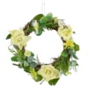 7" Floral & Foliage Mini Twig Wreath