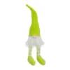 Northlight Lime Green & White Knit Gnome Tabletop Decor