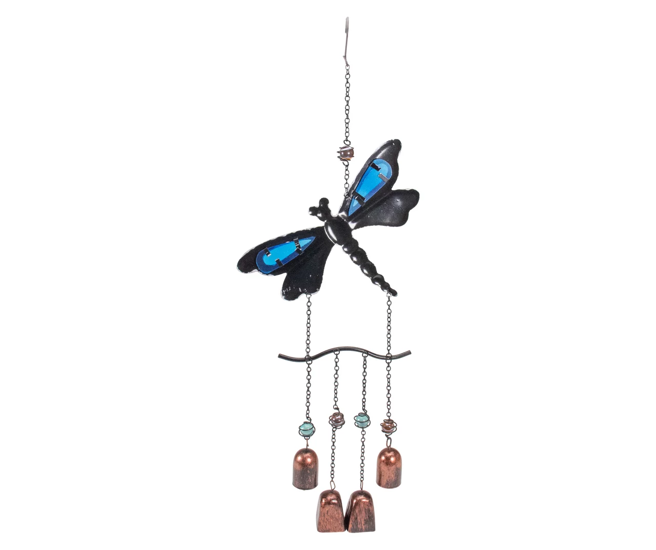 24" Dragonfly & Bell Windchime 4 24" Dragonfly & Bell Windchime - Image 4