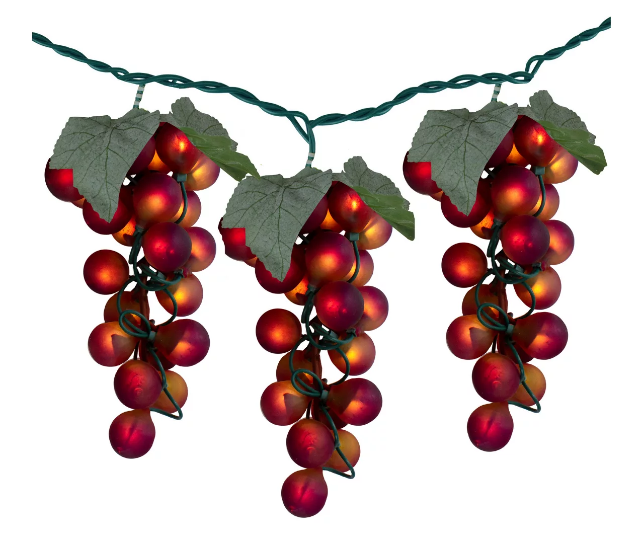 Northlight Red Winery Grape Mini Light Set, 4-Count 1 Northlight Red Winery Grape Mini Light Set, 4-Count
