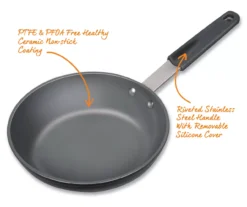 Masterpan 11" Gray Non-Stick Aluminum & Stainless Steel Fry Pan 15 Masterpan 11" Gray Non-Stick Aluminum & Stainless Steel Fry Pan -Home Furnishing Store 810579262 8