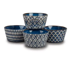 Blue Mirabelle 4-Piece Ramekin Set -Home Furnishing Store 810580030 2