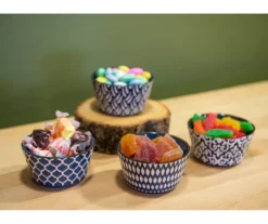 Blue Mirabelle 4-Piece Ramekin Set -Home Furnishing Store 810580030 4