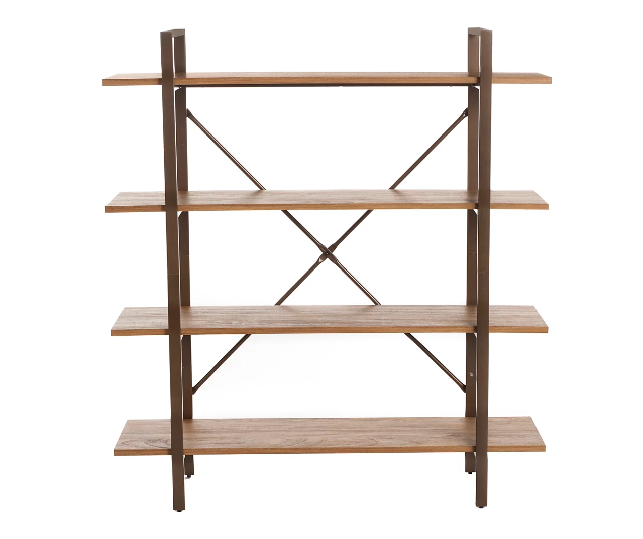 Medium Mango Open 4-Shelf Bookcase 1 Medium Mango Open 4-Shelf Bookcase