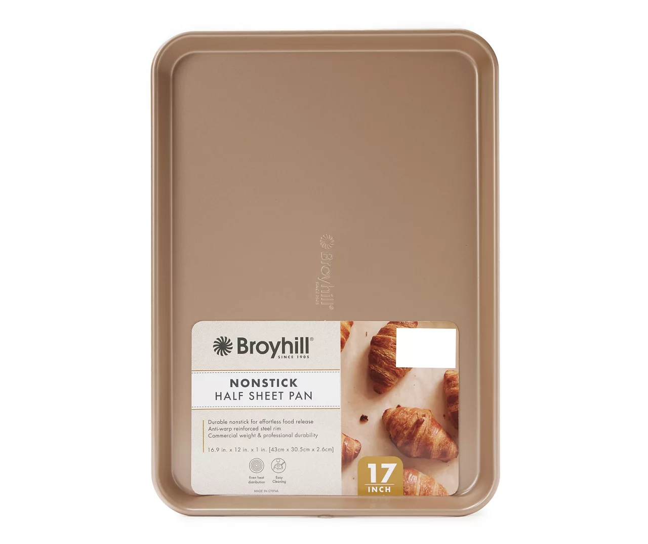 17" Copper Non-Stick Half Sheet Pan 1 17" Copper Non-Stick Half Sheet Pan