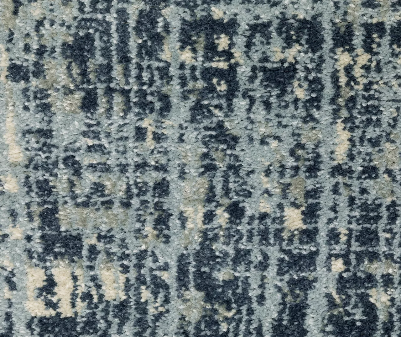 Breckworth Blue Abstract Crosshatch Area Rug, (1.1' X 7.3') 4 Breckworth Blue Abstract Crosshatch Area Rug, (1.1' X 7.3') - Image 4
