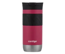 Contigo Pink Byron Stainless Steel Travel Mug, 16 Oz. -Home Furnishing Store 810585465 11