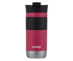 Contigo Pink Byron Stainless Steel Travel Mug, 16 Oz. -Home Furnishing Store 810585465 21