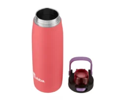 Red Radiant Chug Stainless Steel Water Bottle, 24 Oz. -Home Furnishing Store 810585470 3