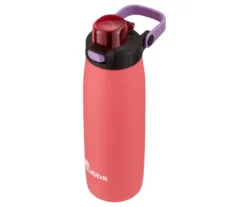Red Radiant Chug Stainless Steel Water Bottle, 24 Oz. -Home Furnishing Store 810585470 4