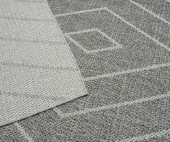 Broyhill Jani Lagos Gray Geometric Outdoor Area Rug 9 Broyhill Jani Lagos Gray Geometric Outdoor Area Rug -Home Furnishing Store 810586754 810586755 810586756 A0 3