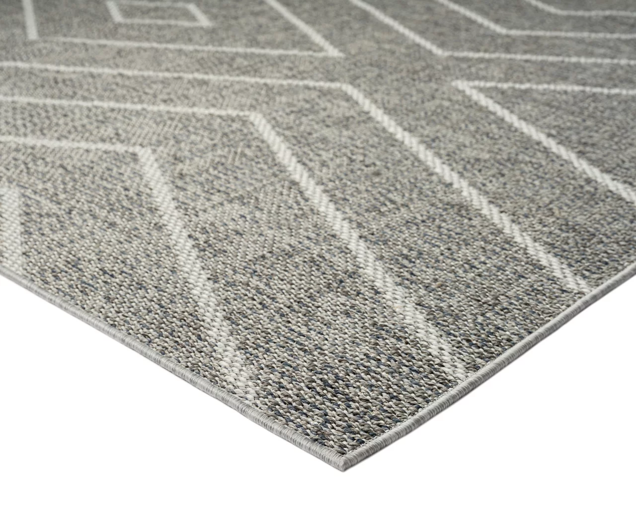 Broyhill Jani Lagos Gray Geometric Outdoor Area Rug 5 Broyhill Jani Lagos Gray Geometric Outdoor Area Rug - Image 5