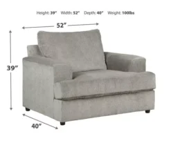 Signature Design By Ashley Soletren Oversized Armchair -Home Furnishing Store 810587413 21